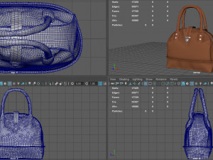 woman bag 3D Model