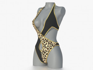 swimsuit 2 3D Model