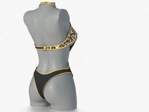 swimsuit 2 3D Model