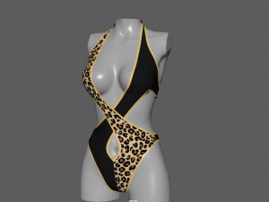 swimsuit 2 3D Model