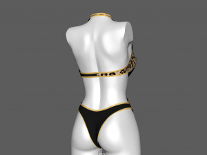 swimsuit 2 3D Model