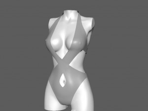 swimsuit 2 3D Model