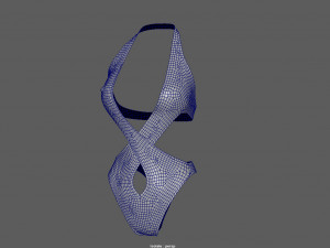 swimsuit 2 3D Model