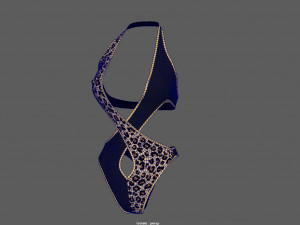 swimsuit 2 3D Model