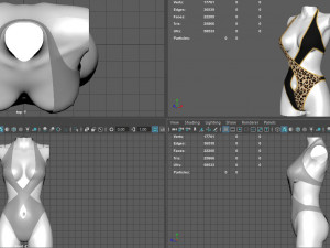 swimsuit 2 3D Model
