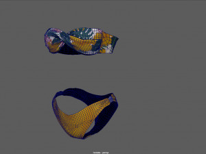 bikini 3 and hat gift Modelo 3D