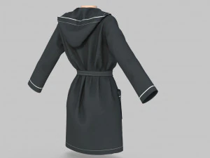 bathrobe woman 3D Model