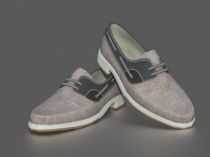 boat shoes Modello 3D