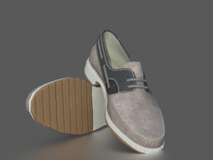 boat shoes 3D 模型