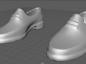 boat shoes 3D 模型