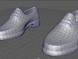 boat shoes 3D 模型