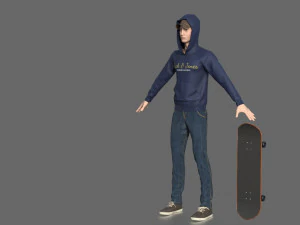 фігурист 3D Модель