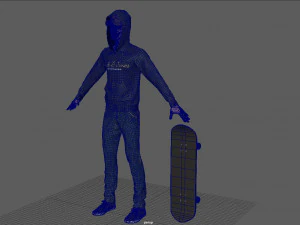 фігурист 3D Модель