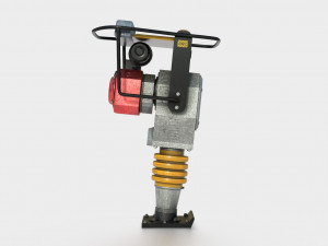tamping rammer Modello 3D