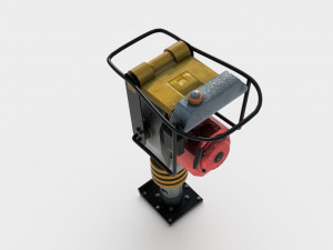 tamping rammer Modello 3D