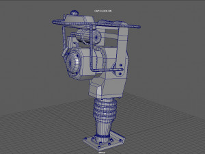 tamping rammer Modello 3D
