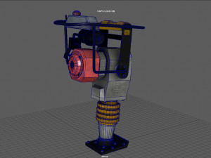 tamping rammer Modello 3D