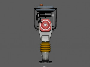 tamping rammer Modello 3D