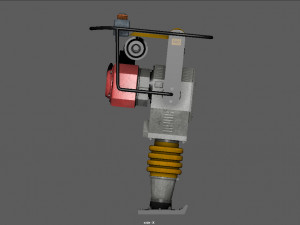 tamping rammer Modello 3D
