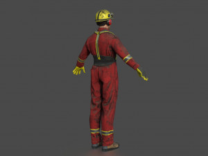 miner man Modelo 3D