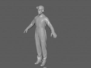 miner man Modelo 3D