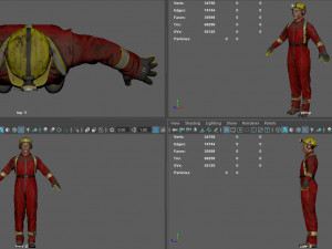 miner man Modelo 3D