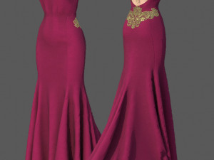 Formal dress Modelo 3D