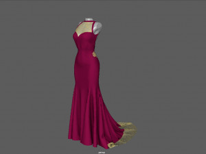 Formal dress 3D Model