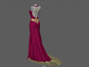 Formal dress 3D Model