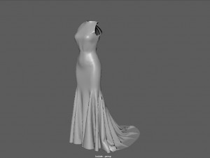 Formal dress 3D Model