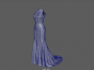Formal dress 3D Model