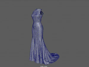 Formal dress 3D Model