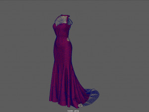 Formal dress 3D Model