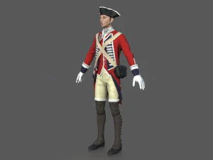 english soldier 3D Model
