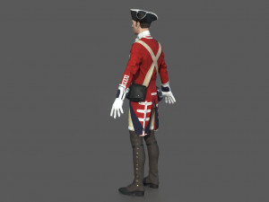 english soldier 3D Model