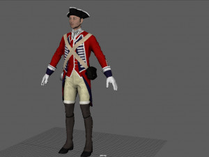 english soldier 3D Model