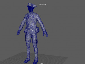 english soldier 3D Model