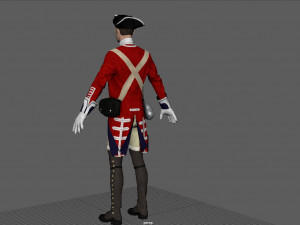english soldier 3D Model