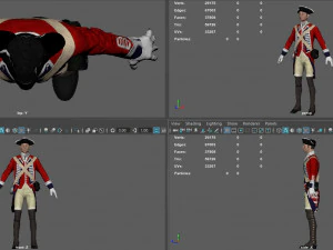 english soldier 3D Model