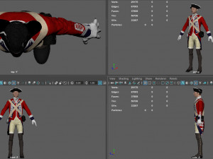 english soldier 3D Model