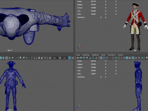english soldier 3D Model
