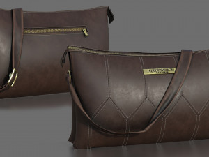 woman bag 2 3D Model