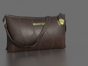 woman bag 2 3D Model