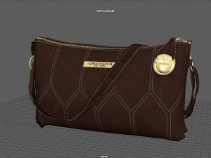 woman bag 2 3D Model