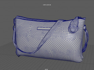 woman bag 2 3D Model