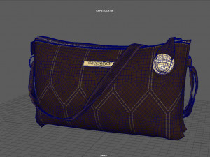 woman bag 2 3D Model