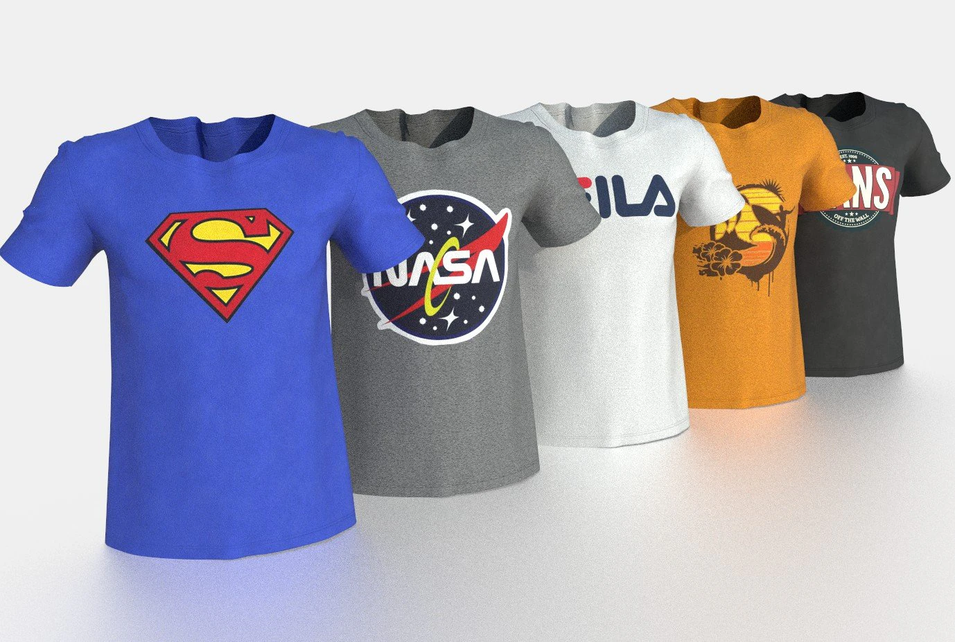 shirt 3D Model .c4d .max .obj .3ds .fbx .stl .blend 