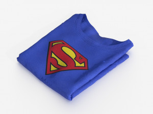 folded t-shirt 3D Модель