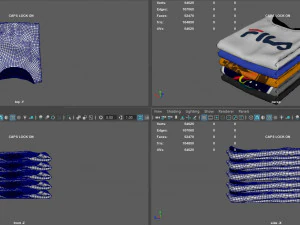 folded t-shirt 3D Model