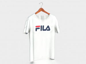 hanged t-shirt 3D Model